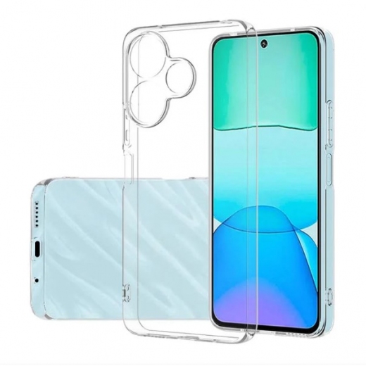 Силиконовый чехол BeCover для Xiaomi Redmi 13 (711547) Transparancy - фото - интернет-магазин электроники и бытовой техники TTT