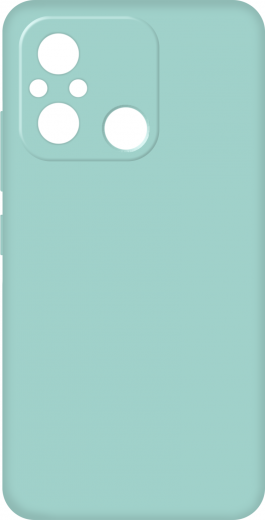 Накладка MAKE Silicone для Xiaomi Redmi 12C (MCL-XR12CMI) Mint - фото - интернет-магазин электроники и бытовой техники TTT