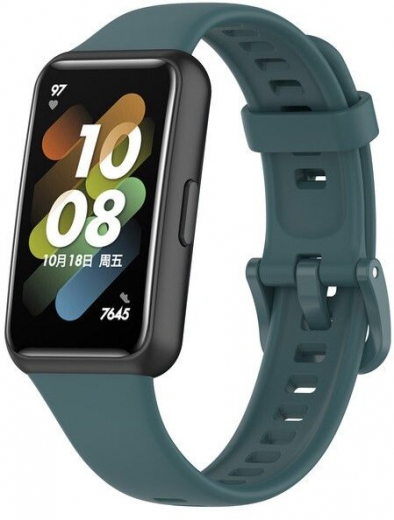 Ремінець BeCover для Huawei Band 7 (709461) Dark Green - фото - інтернет-магазин електроніки та побутової техніки TTT