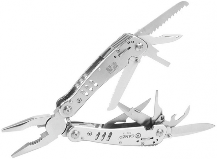 Мультитул Ganzo G301-H (хромированный корпус) - фото Мультитул Ganzo G301-H (хромированный корпус) - фото - интернет-магазин электроники и бытовой техники TTT