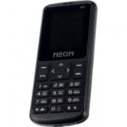 Мобильный телефон Globex NEON A1 CDMA Black - фото - интернет-магазин электроники и бытовой техники TTT