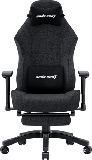 Крісло геймерське Anda Seat Luna Pro Size L (AD18T-44-GB-F) Dark Gray Fabric - фото - інтернет-магазин електроніки та побутової техніки TTT
