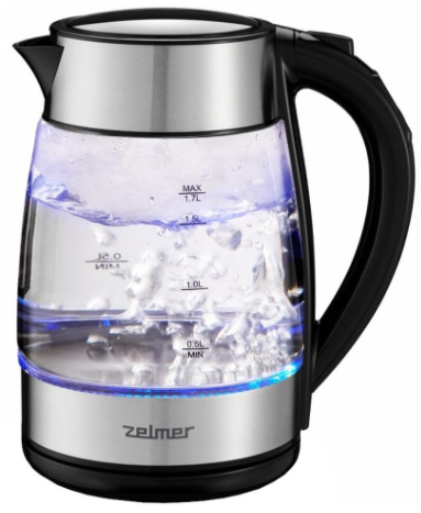 Електрочайник Zelmer ZCK8026 - фото - інтернет-магазин електроніки та побутової техніки TTT