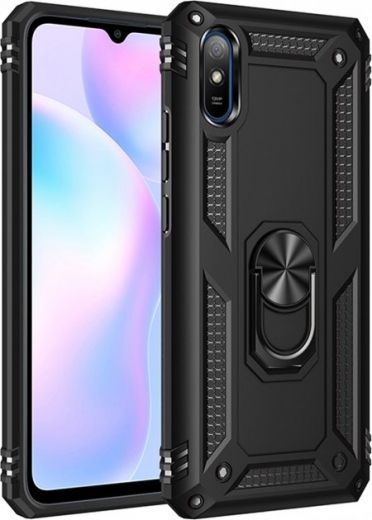Панель BeCover Military для Xiaomi Redmi 9A (705574) Black  - фото - інтернет-магазин електроніки та побутової техніки TTT
