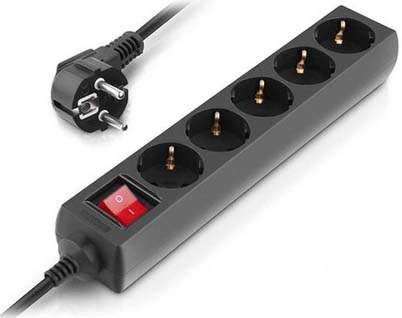 Фильтр питания Real-El RS-Protect M 3м (EL122300028) Black  - фото - интернет-магазин электроники и бытовой техники TTT