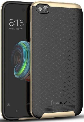 Накладка iPaky Xiaomi Redmi 5a Gold - фото - интернет-магазин электроники и бытовой техники TTT