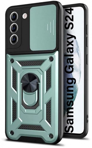 Панель BeCover Military для Samsung Galaxy S24 SM-S921 (710637) Dark Green - фото - интернет-магазин электроники и бытовой техники TTT