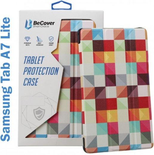 Чохол-книжка BeCover Smart Case для Samsung Galaxy Tab A7 Lite SM-T220 / SM-T225 (706463) Square  - фото Чохол-книжка BeCover Smart Case для Samsung Galaxy Tab A7 Lite SM-T220 / SM-T225 (706463) Square  - фото - інтернет-магазин електроніки та побутової техніки TTT