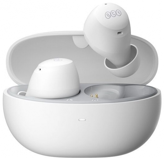 Беспроводные наушники QCY HT07 ArcBuds Lite White - фото - интернет-магазин электроники и бытовой техники TTT