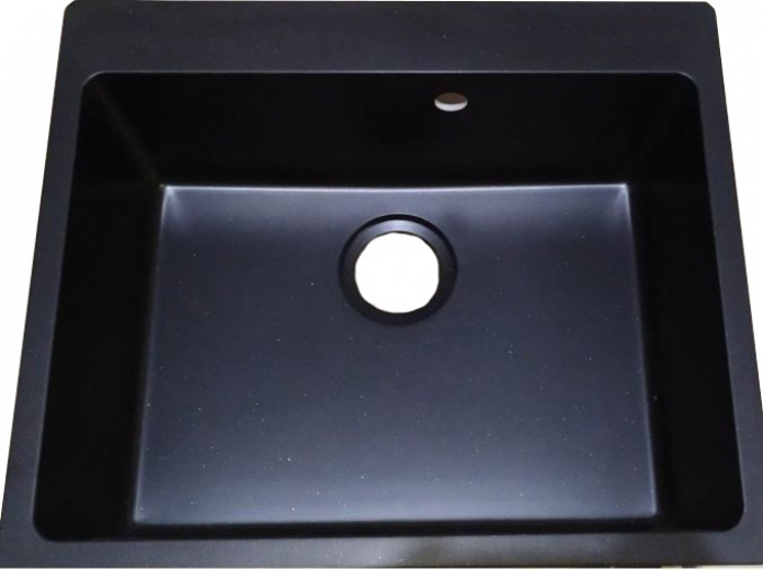 Кухонная мойка Interline CAVA MAXI Black - фото Кухонная мойка Interline CAVA MAXI Black - фото - интернет-магазин электроники и бытовой техники TTT