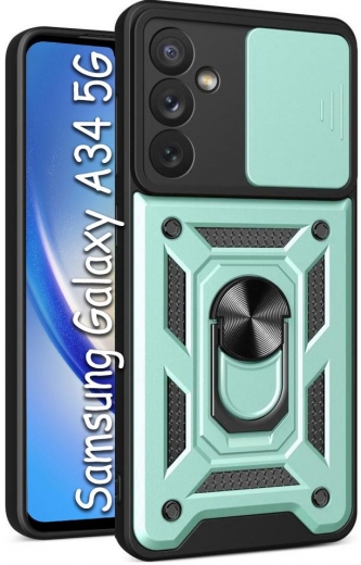 Панель BeCover Military для Samsung Galaxy A34 5G SM-A346 (709139) Dark Green - фото - интернет-магазин электроники и бытовой техники TTT