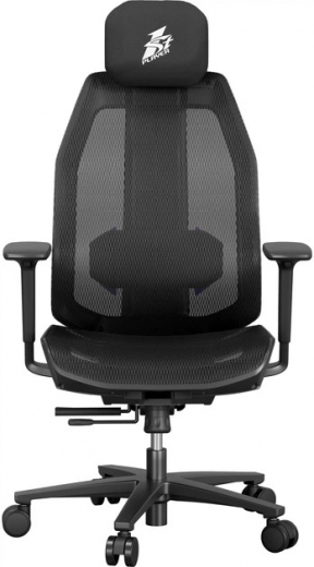 Крісло геймерське 1STPLAYER Ergo Aero (ERGO-AR-BK) Black-Purple  - фото - інтернет-магазин електроніки та побутової техніки TTT