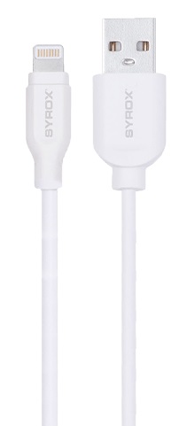 Кабель Syrox C85 2.0A 1m Lightning (economic mini box) White - фото Кабель Syrox C85 2.0A 1m Lightning (economic mini box) White - фото - інтернет-магазин електроніки та побутової техніки TTT