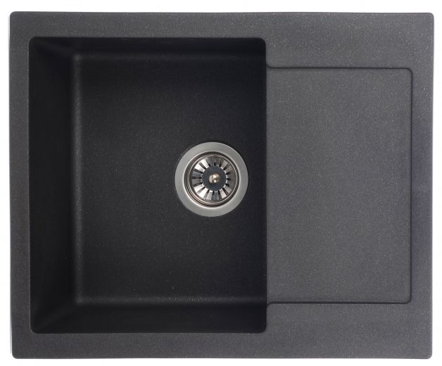 Кухонная мойка INTERLINE POLO black - фото Кухонная мойка INTERLINE POLO black - фото - интернет-магазин электроники и бытовой техники TTT