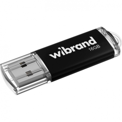 USB флеш накопитель Wibrand Cougar 16GB USB 2.0 (WI2.0/CU16P1B) Black - фото - интернет-магазин электроники и бытовой техники TTT