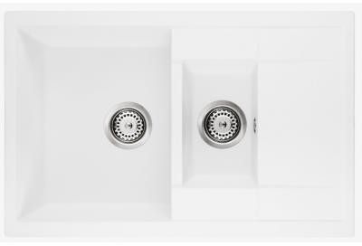 Кухонная мойка INTERLINE STYLE white - фото Кухонная мойка INTERLINE STYLE white - фото - интернет-магазин электроники и бытовой техники TTT