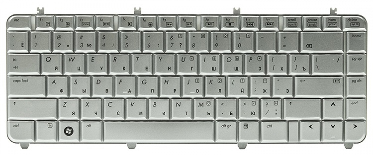 Клавиатура для ноутбука PowerPlant HP Pavilion DV5, DV5T, DV5-1000, DV5-1100, DV5-1200 (KB310951) - фото - интернет-магазин электроники и бытовой техники TTT