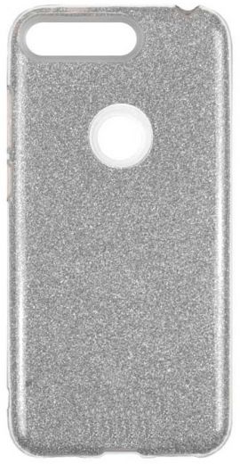Накладка Shine Honor 7a Pro/Huawei Y6 Prime 2018 Silver - фото - інтернет-магазин електроніки та побутової техніки TTT