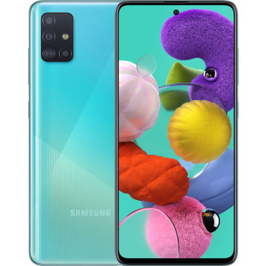 Смартфон Samsung Galaxy A51 A515 4/64Gb (SM-A515FZBUSEK) Blue - фото - интернет-магазин электроники и бытовой техники TTT