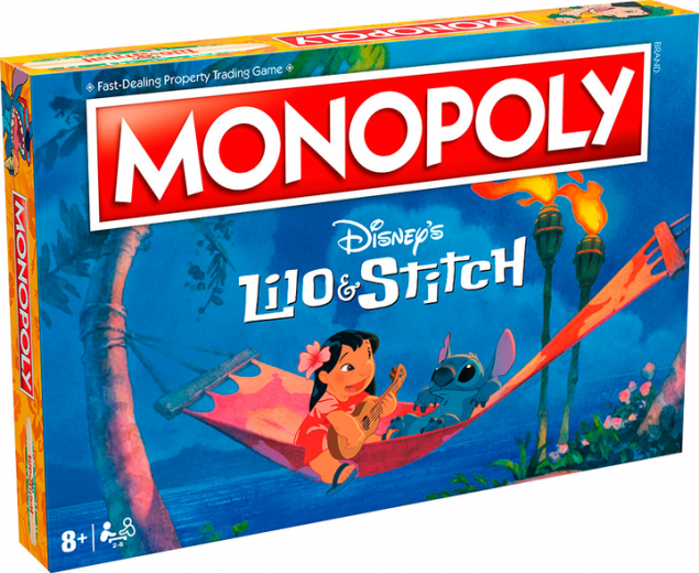 Настільна гра Winning Moves Monopoly UK: Disney Lilo and Stitch Ліло і Стіч (WM02869-EN1-6) - фото - інтернет-магазин електроніки та побутової техніки TTT