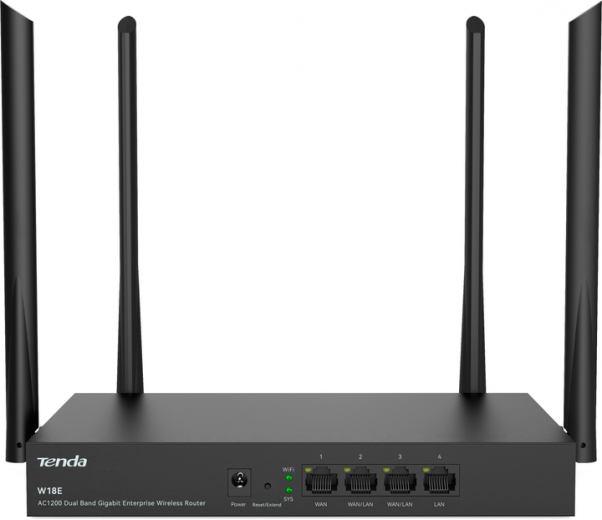 Маршрутизатор Tenda W18e  - фото - интернет-магазин электроники и бытовой техники TTT