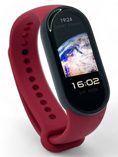 Ремінець BeCover для Xiaomi Mi Smart Band 10 (713620) Red Wine - фото - інтернет-магазин електроніки та побутової техніки TTT