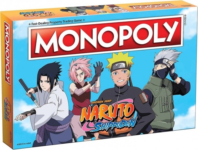 Гра настільна Winning Moves Naruto Monopoly (WM00167-EN1-6) - фото - інтернет-магазин електроніки та побутової техніки TTT
