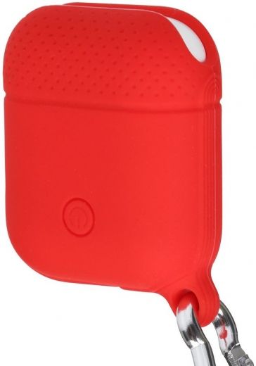Чехол HUXING Series i-Smile для Apple AirPods IPH1458 (703331) Red - фото - интернет-магазин электроники и бытовой техники TTT