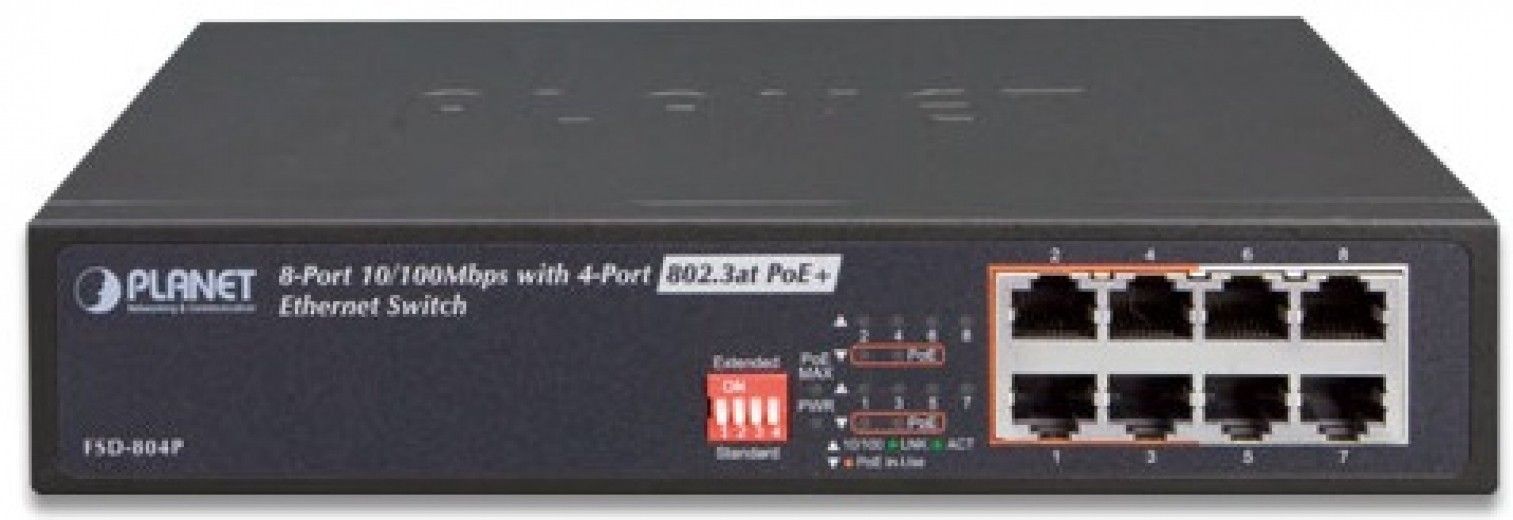 Коммутатор Planet FSD-804P - фото Коммутатор Planet FSD-804P - фото - интернет-магазин электроники и бытовой техники TTT