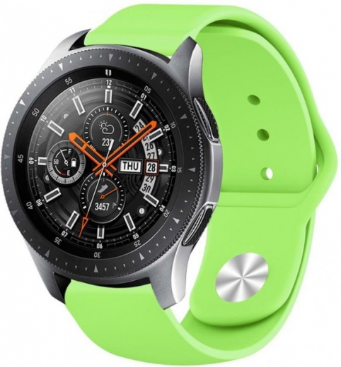 Ремешок BeCover для Honor MagicWatch 2 / Huawei Watch 3 Pro Classic 46mm (707064) Lime - фото - интернет-магазин электроники и бытовой техники TTT