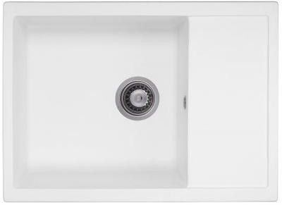 Кухонна мийка INTERLINE SPRING white - фото - інтернет-магазин електроніки та побутової техніки TTT