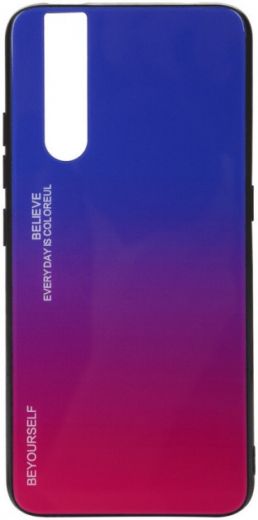 Панель BeCover Gradient Glass для Vivo V15 Pro (704034) Blue-Red - фото - интернет-магазин электроники и бытовой техники TTT