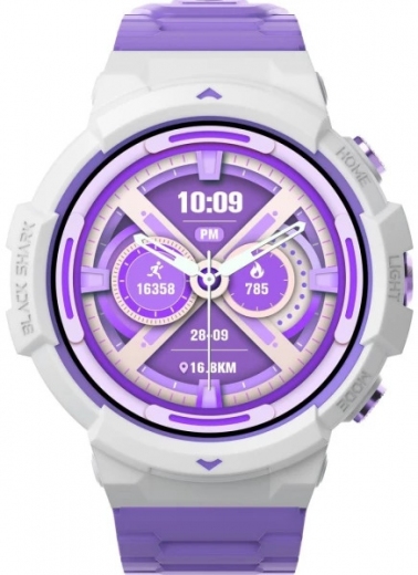 Смарт-часы Black Shark GS3 Sport BS-W2402 Luna Purple - фото Смарт-часы Black Shark GS3 Sport BS-W2402 Luna Purple - фото - интернет-магазин электроники и бытовой техники TTT