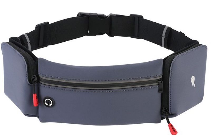 Поясная сумка BeСover DL0007 (706067) Blue Gray + подарок органайзер для наушников - фото - интернет-магазин электроники и бытовой техники TTT