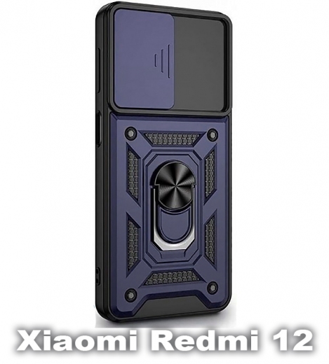 Панель BeCover Military для Xiaomi Redmi 12 (710010) Blue - фото - інтернет-магазин електроніки та побутової техніки TTT