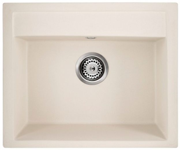 Кухонная мойка INTERLINE BRUT white - фото Кухонная мойка INTERLINE BRUT white - фото - интернет-магазин электроники и бытовой техники TTT