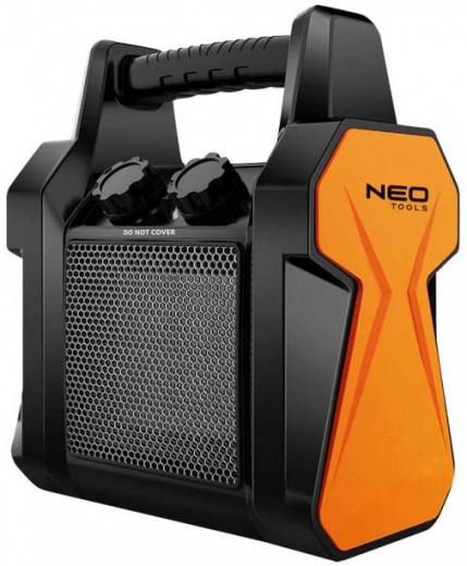 Обогреватель тепловая пушка NEO Tools, 2 кВт, 20м2, 139 м3/ч, нагр.элемент - керам. (PTC), переносная - фото Обогреватель тепловая пушка NEO Tools, 2 кВт, 20м2, 139 м3/ч, нагр.элемент - керам. (PTC), переносная - фото - интернет-магазин электроники и бытовой техники TTT