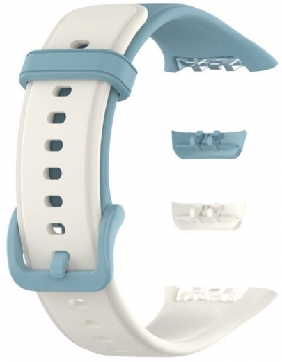 Ремешок BeCover для Oppo Band 2 (709475) Blue-White - фото - интернет-магазин электроники и бытовой техники TTT