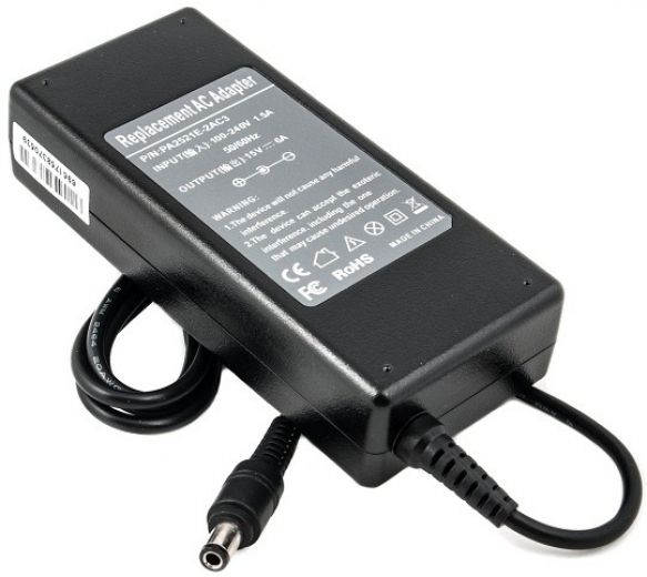 Блок питания PowerPlant для ноутбуков TOSHIBA 2400 220V, 15V 90W 6A (6.3*3.0) (TO90C6330) - фото - интернет-магазин электроники и бытовой техники TTT