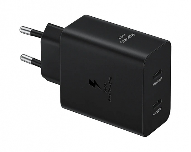 Сетевое зарядное устройство Samsung 50W Power Adapter Type-C Cable (EP-T5020XBEGEU) Black - фото Сетевое зарядное устройство Samsung 50W Power Adapter Type-C Cable (EP-T5020XBEGEU) Black - фото - интернет-магазин электроники и бытовой техники TTT