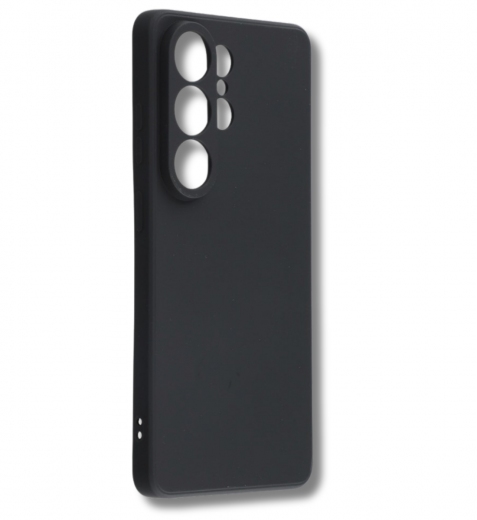 Силиконовый чехол BeCover для Samsung Galaxy S26 Ultra SM-S948 (714884) Black - фото - интернет-магазин электроники и бытовой техники TTT