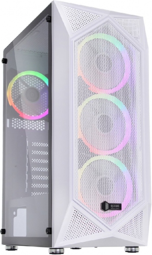 Корпус QUBE SNOW (SNOW_FMMU3) White  - фото - интернет-магазин электроники и бытовой техники TTT