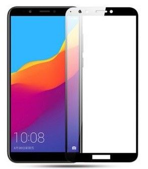 Защитное стекло Full Screen Honor 7a Pro/Huawei Y6 2018 Black - фото - интернет-магазин электроники и бытовой техники TTT