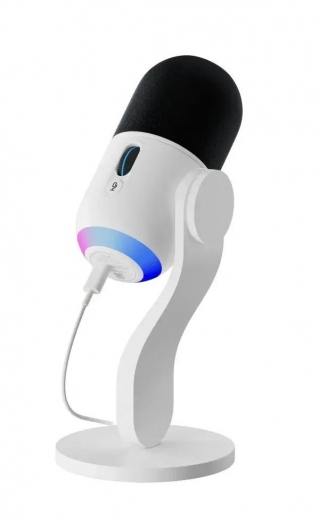 Мiкрофон Logitech Yeti GX Dynamic RGB Gaming Mic with Lightsync (988-000576) Off White  - фото Мiкрофон Logitech Yeti GX Dynamic RGB Gaming Mic with Lightsync (988-000576) Off White  - фото - інтернет-магазин електроніки та побутової техніки TTT
