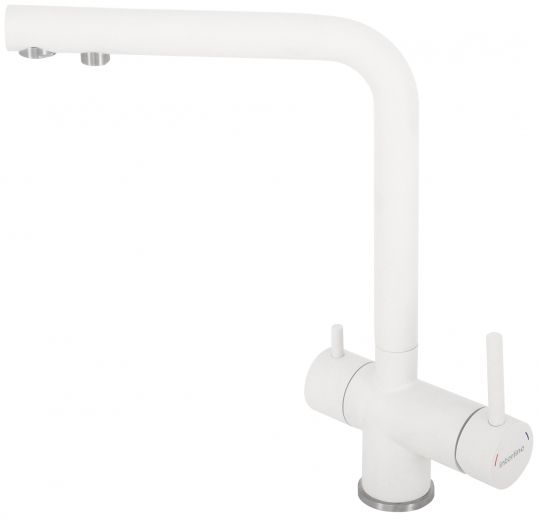 Кухонний змішувач INTERLINE Mix New White - фото - інтернет-магазин електроніки та побутової техніки TTT