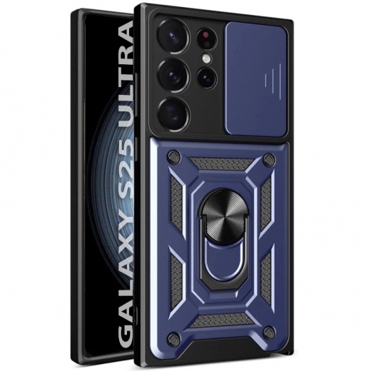 Панель BeCover Military для Samsung Galaxy S25 Ultra SM-S938 (713468) Blue - фото - интернет-магазин электроники и бытовой техники TTT