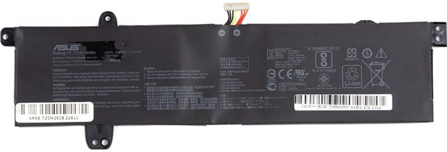 Аккумулятор для ноутбука PowerPlant ASUS X402B (C21N1618) 7.7V 4780mAh (original) - фото - интернет-магазин электроники и бытовой техники TTT