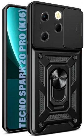 Панель BeCover Military для Tecno Spark 20 Pro (KJ6) (711022) Black - фото Панель BeCover Military для Tecno Spark 20 Pro (KJ6) (711022) Black - фото - інтернет-магазин електроніки та побутової техніки TTT