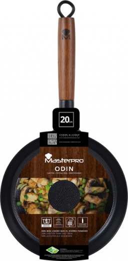 Сковорода MasterPro Odin чугунная 20 см (BGMP-3815) - фото Сковорода MasterPro Odin чугунная 20 см (BGMP-3815) - фото - интернет-магазин электроники и бытовой техники TTT