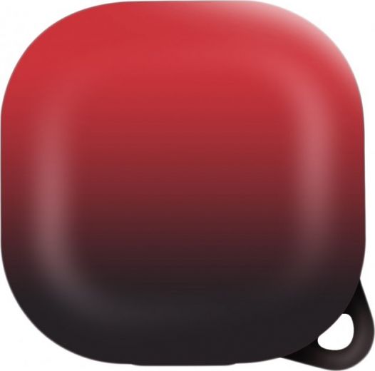 Чохол Gradient BeCover для Samsung Galaxy Buds Live / Buds Pro (705679) Black-Red - фото - інтернет-магазин електроніки та побутової техніки TTT